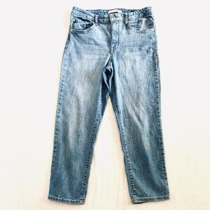 Ella Moss high waist straight leg denim jeans Womens Juniors size 10 light wash